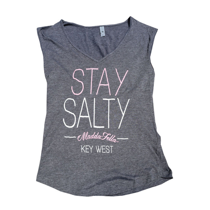Stay Salty Tee - Gray