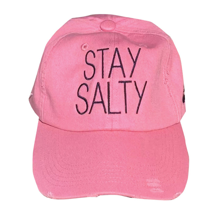 Distressed Cap - Stay Salty - Distressed Cap - Stay Salty