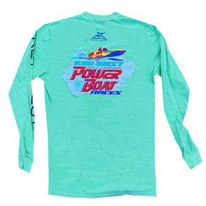 Island Reef Power Boat Races Long Sleeve Tee
