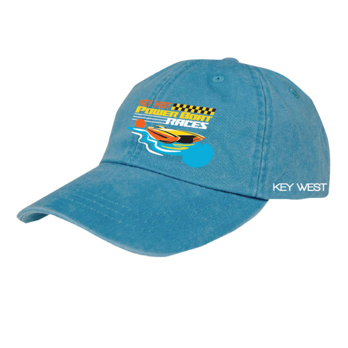 Power Boat Races Hat - Caribbean Blue