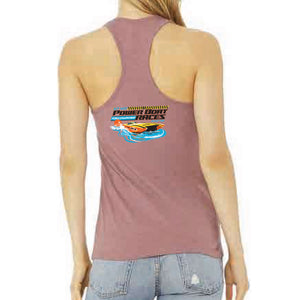 Heather Mauve Power Boat Race Women's Tank