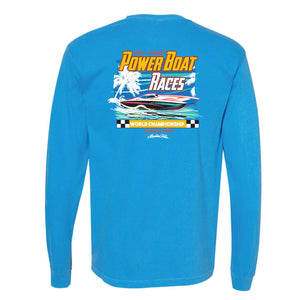 Caribbean Blue Power Boat Races Tee