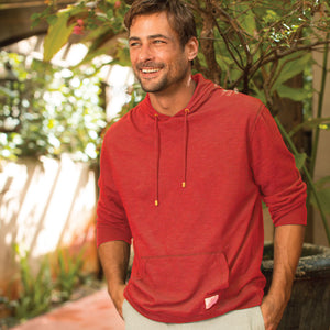 Rooster Red Dockside Slub Hoodie