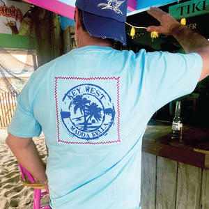 Light Blue Short Sleeve Marquesas