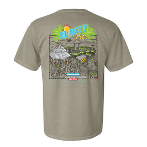 Sandstone Sunset Pier Tee