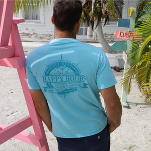 Surf Short Sleeve Graphic Tee - Happy Hour